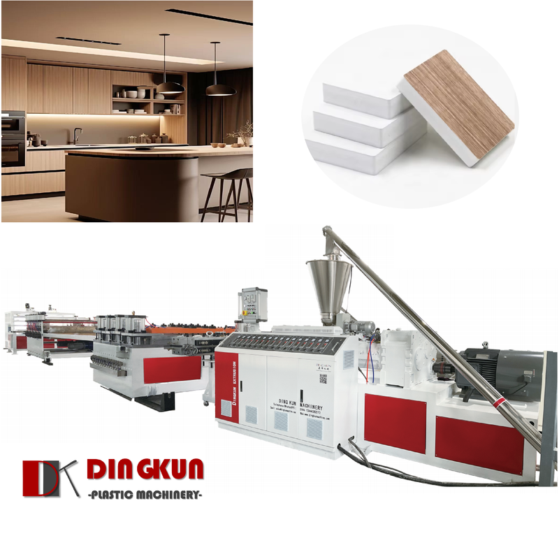 Foaming Door Making Machines WPC PVC