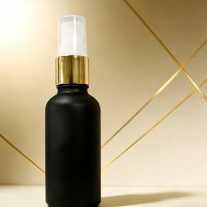 Matte Black <b>Glass</b> Screen Printed Customizable <b>Spray</b> Bottle Luxury Home Fragrance Travel Cosmetics 5ml-100ml Empty - Product Image 5