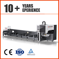 Machine de découpe laser CNC semi-automatique pour tubes en fibre optique, idéale pour les cadres de fitness et les tubes métalliques
