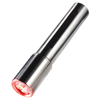 Alat terapi lampu merah inframerah dalam, USB sendi penghilang nyeri otot portabel peradangan wajah di dekat senter medis