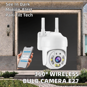 2026年ホットセール 2K 360度屋外セキュリティカメラ ナイトビジョンWiFi搭載 JT-8162/s56 CMOSメモリカード 0.5ルクス - Product Image 3