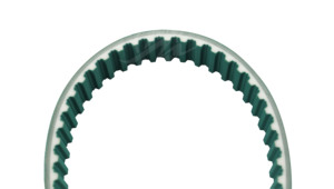 Công nghiệp PU đồng bộ cơ sở vành đai PU vành đai thời gian với đôi bên vải màu xanh lá cây - Product Image 6