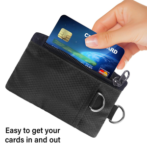 Wholesale RFID Blocking Small <strong>Wallet</strong> with Id Transparent Window Waterproof <strong>Travel</strong> <strong>Wallet</strong> for Men <strong>Women</strong> - Product Image 3