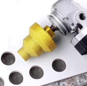Özel 20-35-50mm elmas çekirdek pah matkap ucu delik açacağı açı öğütücü M10 konu büyütmek gördüm mermer fayans duvarcılık beton - Product Image 3
