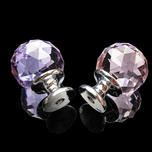 Hot Bán Thiết Kế Hiện Đại 30Mm Pha Lê Knobs/Xử Lý Cho Đồ Nội Thất Cho Tủ Tủ Tủ Ngăn Kéo Phòng Tắm Nhà Bếp Sử Dụng - Product Image 6