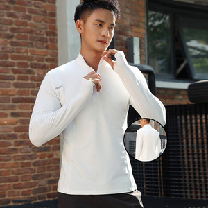 Camiseta <span class=keywords><strong>Polo</strong></span> Deportiva Casual para Hombre, a la Moda 2022, de Secado Rápido, Manga Larga, Ropa Deportiva para Hombre - Product Image 1