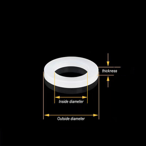 High-Temperature Transparent Silicone/EPDM/NBR/FKM/FFKM <b>Rubber</b> O-Ring Gasket 30-90 Shore Hardness Customizable Size Color Solar - Product Image 4