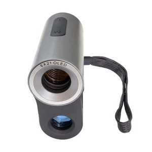 Telemetro <span class=keywords><strong>Laser</strong></span> Digitale per Golf <span class=keywords><strong>con</strong></span> Ingrandimento 6x Portata 126m Display OLED - Product Image 3