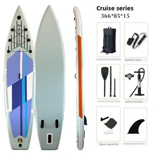 Tabla de Paddle Surf Inflable (SUP) 2025 para Pesca Recreativa, Incluye Bomba, Mochila y Equipo de Seguridad, Ideal para Principiantes - Product Image 3