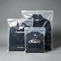 Sacs Ziplock mats personnalisés pour vêtements, chemises, pantalons – Emballage en plastique recyclable auto-scellant pour boutiques et marques