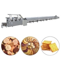 Ligne complète de production de biscuits en forme d'animal Machine automatisée de production de biscuits