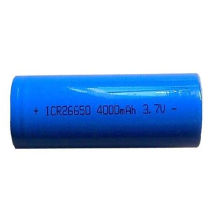 26650 Batería de polímero de litio recargable 3,7 V celda cilíndrica - Product Image 1