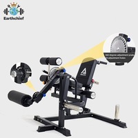 Appareil d'entraînement des muscles des jambes, équipement de fitness pour le renforcement des membres inférieurs, exercices de flexion et d'extension des quadriceps assis