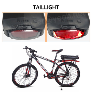 Porte-bagages arrière personnalisé pour vélo électrique <span class=keywords><strong>36V</strong></span> avec <span class=keywords><strong>batterie</strong></span> lithium-ion rechargeable 48V <span class=keywords><strong>10AH</strong></span>-20AH et <span class=keywords><strong>chargeur</strong></span> 2A pour vélos électriques 1000W - Product Image 6