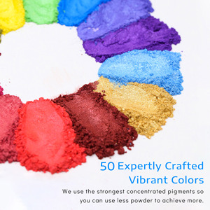 Poudre <span class=keywords><strong>de</strong></span> mica naturel 100 couleurs pigment perlé pour savon fait main, slime, résine époxy, <span class=keywords><strong>bombe</strong></span> <span class=keywords><strong>de</strong></span> bain, <span class=keywords><strong>peinture</strong></span>, encre d'impression - Product Image 4