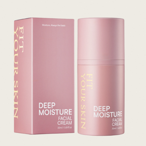 FIT YOUR SKIN Deep Moisture Facial Cream Korean High Hydrating Moisturizing <b>Face</b> Cream Daily Dewy Skincare Nourishing Cream - Product Image 3