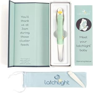 Luz nocturna portátil con forma de bolígrafo para el cuidado de la alimentación del bebé, funciona con batería interna, para bebés de 0 a 12 meses - Product Image 2