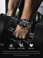 Reloj Inteligente Deportivo con GPS, Pantalla AMOLED, Brújula, Monitor de Ritmo Cardíaco, Resistente al Agua, Música Local, SOS, para Atletismo
