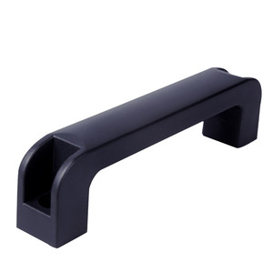 Square Reinforced Plastic Handles Black Nylon Industrial Door Handle Easy Installation Ambidextrous 10-315 Series AF001 - Product Image 3