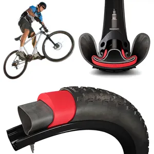 맞춤 보호 림 손상 방지 솔리드 타이어 DIY 튜브리스 산악 자전거 타이어 인서트