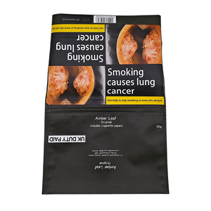 are tobacco pouches recyclable uk Amber Leaf Packet: Custom & Resealable Options