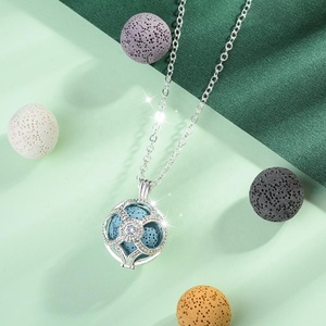 collana <span class=keywords><strong>chiama</strong></span> angeli argento ciondolo aromaterapia aromaterapia collana - Product Image 3