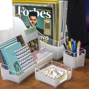 Factory Supply Customized Office Stationery, Acrylic Ruler Acrylic File Storage Rack