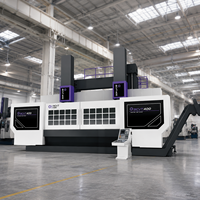 Tour à métaux vertical CNC de qualité professionnelle à colonne unique haute performance CK5116G