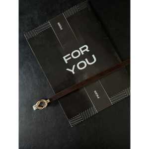 Ceinture fine à boucle serpent en cuir synthétique pour femme, idéale pour robe ou veste, ajustement standard - Product Image 1