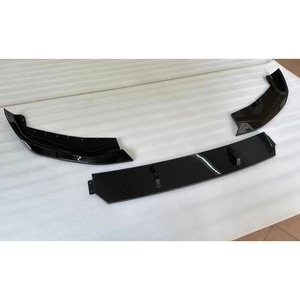 Labio delantero de parachoques de serie negra de alta calidad adecuado para <span class=keywords><strong>BMW</strong></span> 5 series <span class=keywords><strong>520I</strong></span> 530I 540I G30 FD labio delantero negro - Product Image 6