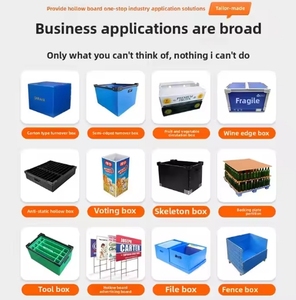 Tùy chỉnh chất lượng <span class=keywords><strong>PP</strong></span> sóng Polypropylene tấm rỗng thân thiện với môi bền bao bì chống tĩnh dẫn điện - Product Image 4