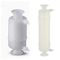 Filter Kapsul Membran PES Steril 0,22 Mikron, Inlet Tri Clamp 1,5 inci, Sekali Pakai, 10 inci, untuk Filtrasi Laboratorium