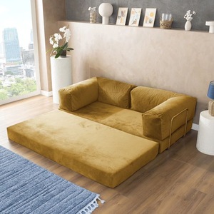 Divano <span class=keywords><strong>Letto</strong></span> Multifunzionale Espandibile per Spazi Piccoli, Design Moderno e Minimalista - Product Image 5