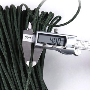 Cắm Trại 270 Màu Sắc Bền Polyester Nylon 8Mm 10Mm Dù Dây 7 Sợi 2Mm 3Mm 4Mm 5Mm 6Mm Bện Lều 550lb Paracord Dây - Product Image 3