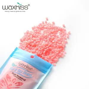 waxkiss Best Selling Yellow Blue Pink Purple Hard Wax Beans Hard Hair removal wax for body