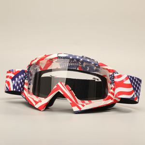 Lunettes de moto ATV Dirt Bike <span class=keywords><strong>Off</strong></span> <span class=keywords><strong>Road</strong></span> MX <span class=keywords><strong>UV400</strong></span> Lunettes de motocross avec mousse épaisse souple anti-rayures et anti-poussière - Product Image 1