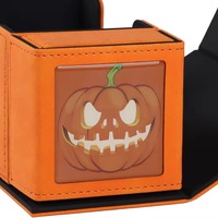 Boîte de rangement pour jeux de cartes en cuir PU, personnalisée, pour cartes anime, type Top Loader