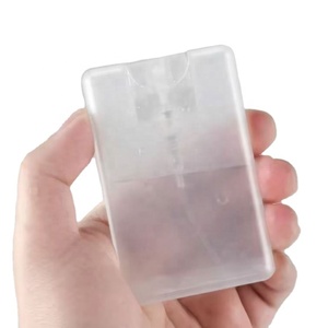 Wholesale Pocket Perfume <b>Bottle</b> 20ml Credit Card Hand Sanitizer <b>Spray</b> - Product Image 6