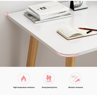 Bureau d'Ordinateur Multifonctionnel à Louer, Table d'Étude Personnalisable pour Filles, Petit Bureau d'Écriture