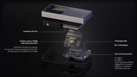 Kit de développement Jetson AGX Thor pour la robotique IA avancée, performances 2070 TFLOPS, 128 Go LPDDR5X, cartes de développement compactes
