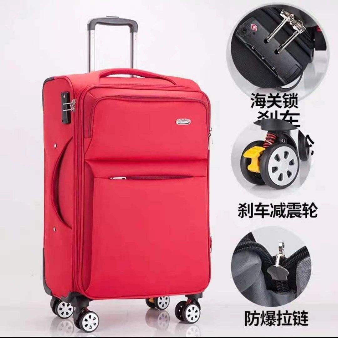 603 upgraded red customs lock explosion-proof zipper brake wheel