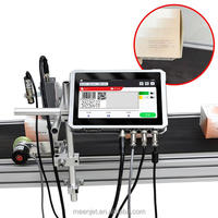 Imprimante jet d'encre en ligne complète pour la production industrielle : date d'expiration, code DM, QR, numéro de série, numéro de lot, capteur de machine, ensemble complet, Flex