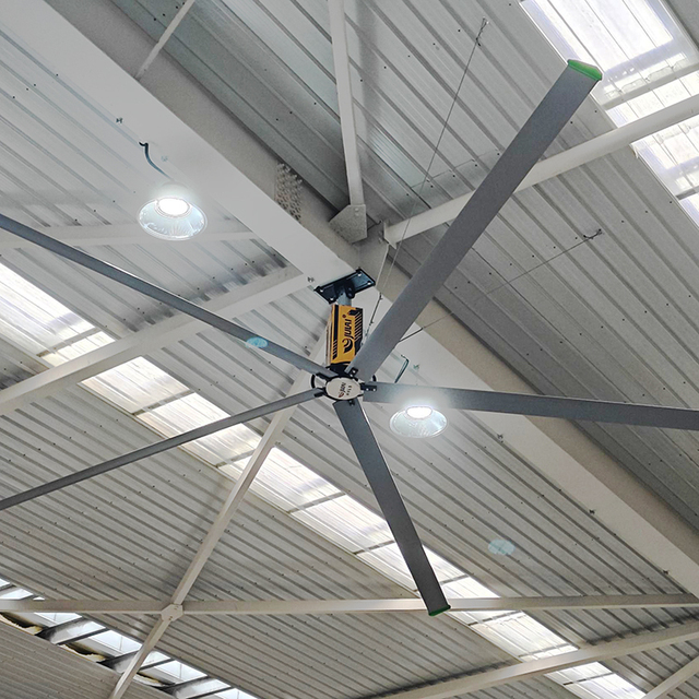 China Top HVLS Ceiling Fans Manufacturer 7.3M 24FT Large Ceiling Fan for Factory Warehouse Office