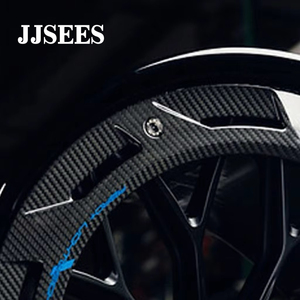 Rines JJS Personalizados de Fibra de Carbono para Autos, 5x120 5x112 5x114.3, 17 18 19 20 21 22 Pulgadas, Diseño Cóncavo para Autos de Lujo - Product Image 3
