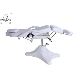 เตียงนวดเสริมสวย Dongpin รุ่น DP-8243 สีขาว หุ้มหนัง PVC ปรับเอนด้วยระบบไฮดรอลิก สำหรับร้านเสริมสวย สปา และบำบัด - Product Image 3
