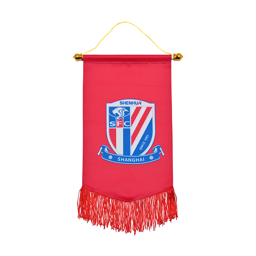 Pennant wimpel fanion AS Monaco Milan Barcelona Porto 1/2