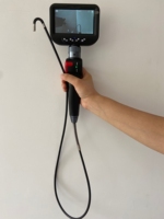 Boroscopio Industrial con Campo de Visión de 100°, Pantalla IPS de 5 Pulgadas, Cable de 1.5 Metros, Clasificación IP67, Zoom 5X, Iluminación LED, Compatible con Android/iOS, 4 Horas de Duración