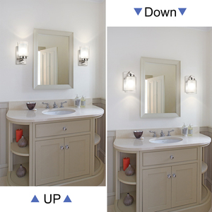 Cầu thang sconces góc tường Đèn LED phòng ngủ hiện đại tường ánh sáng ThủY Tinh Hình Trụ bóng Tường Khung ánh sáng cho phòng tắm Vanity - Product Image 3