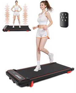 3-in-1 Under Desk Treadmill <strong>Walking</strong> Vibration <strong>Pad</strong> with Remote Control-Quiet Compact Portable Exercise Machine for Office &amp; Home - Product Image 1