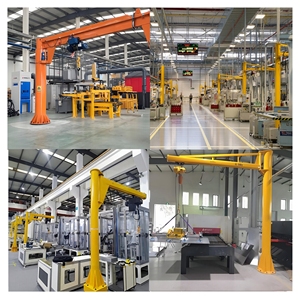 Grúa <span class=keywords><strong>Cantilever</strong></span> Eléctrica de Columna de un Solo Brazo, Capacidad de 1 a 10 Toneladas, 1 Año de Garantía, para Uso Doméstico y Industrial, con Control Remoto - Product Image 4